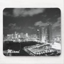 Miami by night mousepads