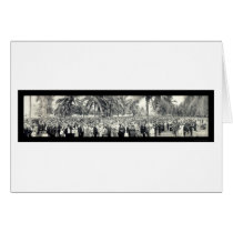 Miami, FL Band Concert Photo 1921 cards