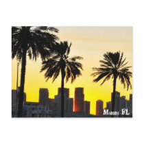 Miami FL Postcard