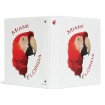 Miami, Florida Vinyl Binder