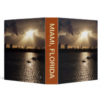 Miami, Florida Vinyl Binder