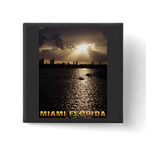Miami, Florida buttons