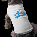 miami florida dog tshirt