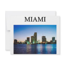 MIAMI florida invitations by jimbuf MIAMI florida invitations