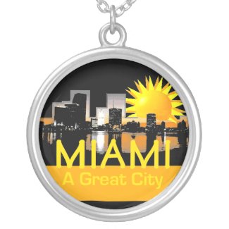 Miami Florida Necklace necklace