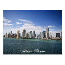Miami Florida Postcard