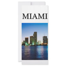MIAMI florida Personalized Rack Card