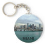 Miami Florida Skyline Key Chains