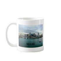 Miami Florida Skyline Coffee Mug