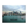 Miami Florida Skyline Postcards