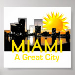 MIAMI Great City Poster