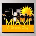 MIAMI Great City Poster