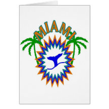 MIAMI GREETING CARD