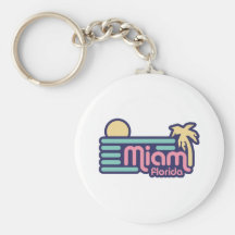 Miami Keychain