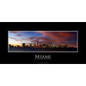Miami Panorama Poster print