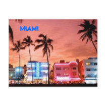 MIAMI POST CARD