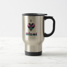 Miami -- Purple & Turquoise Mug