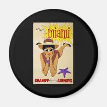 Miami Refrigerator Magnets
