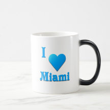Miami -- Sky Blue Coffee Mugs