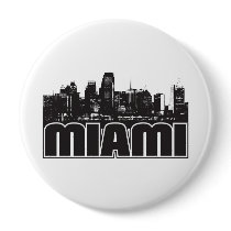 Miami Skyline Pin