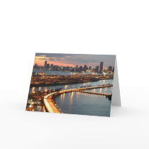 Miami Skyline Card