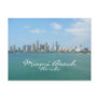 Miami Skyline, Miami Beach, Florida Postcards Miami Skyline, Miami Beach, Florida Postcards