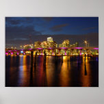 Miami Skyline Print