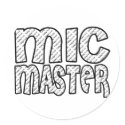 Mic Master stickers by goldnsun Mic Master stickers