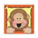 Mica Monkey magnets by nextstopitaly Mica Monkey magnets