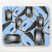 Mice All Around mousepads by lupusallstarrs Mice All Around mousepads
