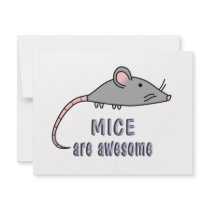 Mice are Awesome invitations by AllPetsStore Mice are Awesome invitations