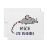 Mice are Awesome Personalized Invite