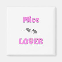Mice Lover Refrigerator Magnet