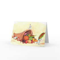 Mice Thanksgiving card