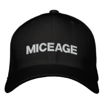 MiceAge Embroidered Hat Dark embroidered hats