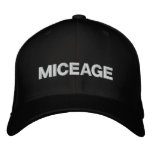 MiceAge Embroidered Hat Dark