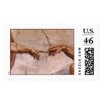 MICHAEL ANGELO "THE CREATION"  POSTAGE STAMPS