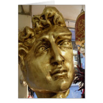 Michael Angelo's David in Venice Card