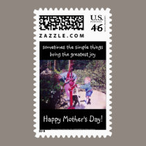 michael at the waterpump postage