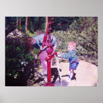 michael at the waterpump posters