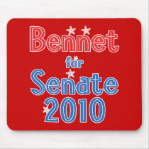 Michael Bennet for Senate 2010 Star Design Mouse Pad