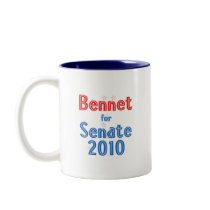 Michael Bennet for Senate 2010 Star Design Mug