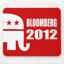 MICHAEL BLOOMBERG 2012 MOUSE PAD