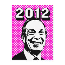 Michael Bloomberg 2012 postcards