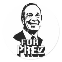 Michael Bloomberg 2012 stickers
