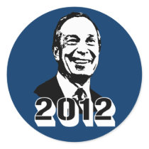 Michael Bloomberg 2012 stickers