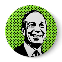 Michael Bloomberg Button