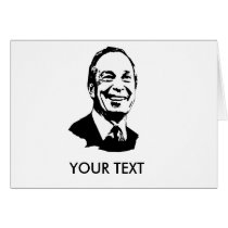 Michael Bloomberg cards by Politicaltshirts Michael Bloomberg cards