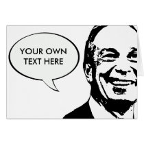 Michael Bloomberg cards by Politicaltshirts Michael Bloomberg cards