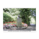 Dublin postcard of Michael Collins memorial bust